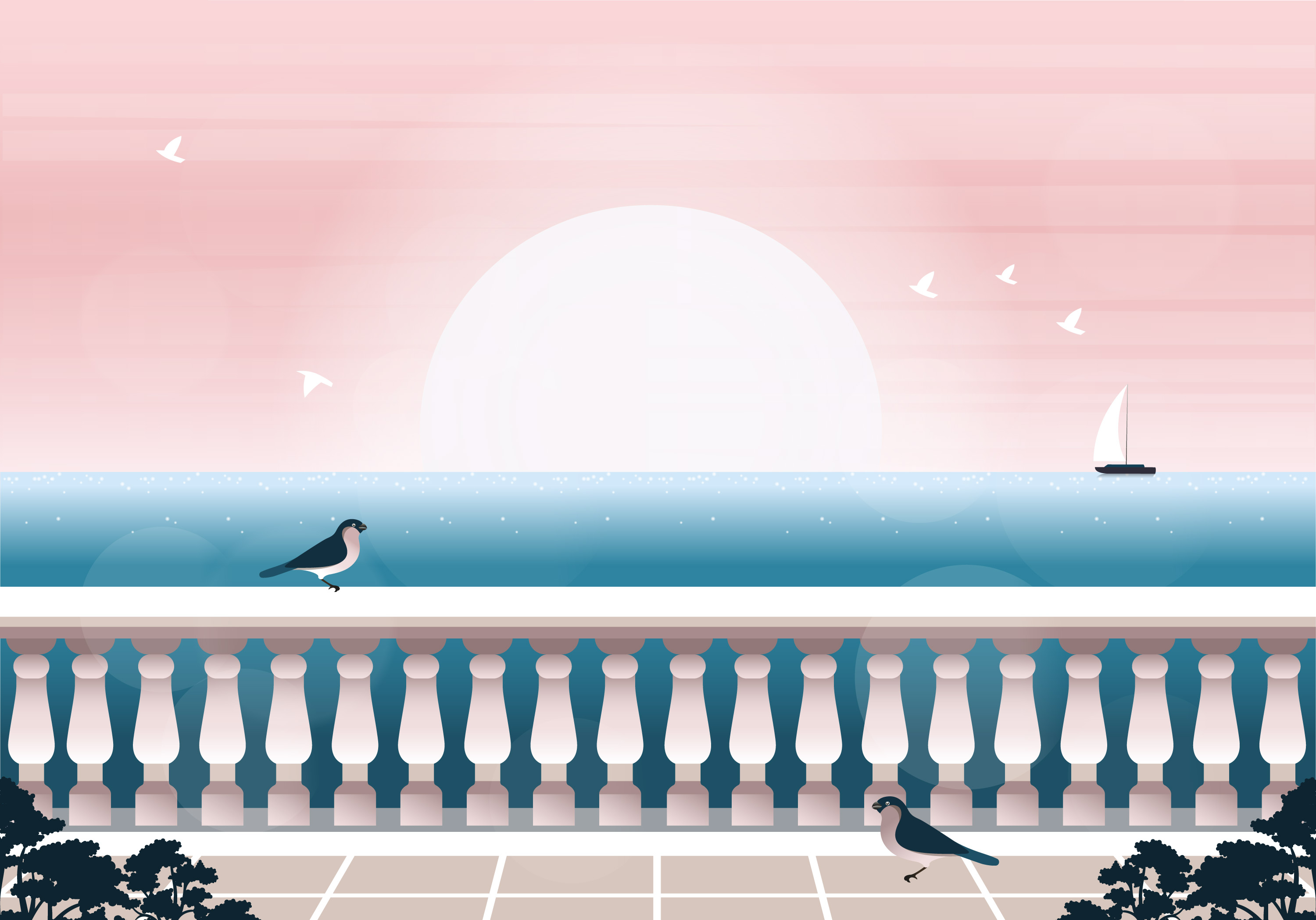 Vector Landscape Illustration 517163 Vector Art At Vecteezy Vector Landscape Illustration 517163 Vector Art At Vecteezy