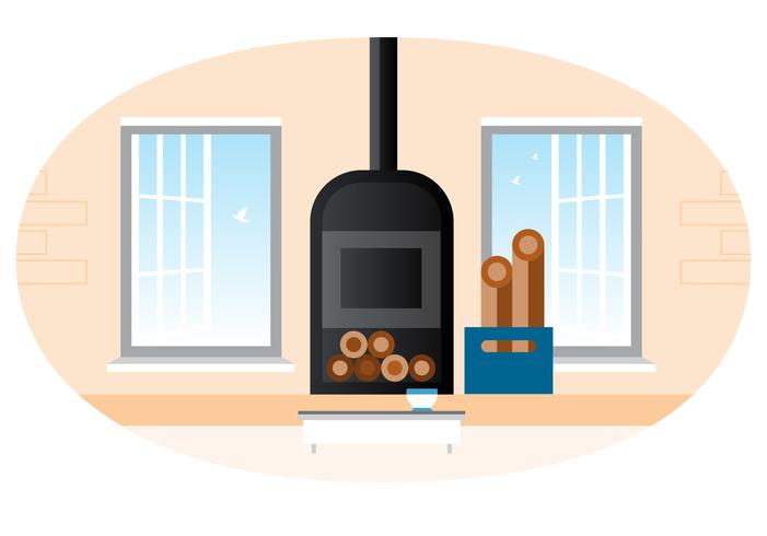 Vector Livingroom Illustration
