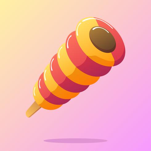 Summer Lolly Ice Cream Vector