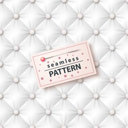 Textile, sofa, blanket - seamless pattern. vector