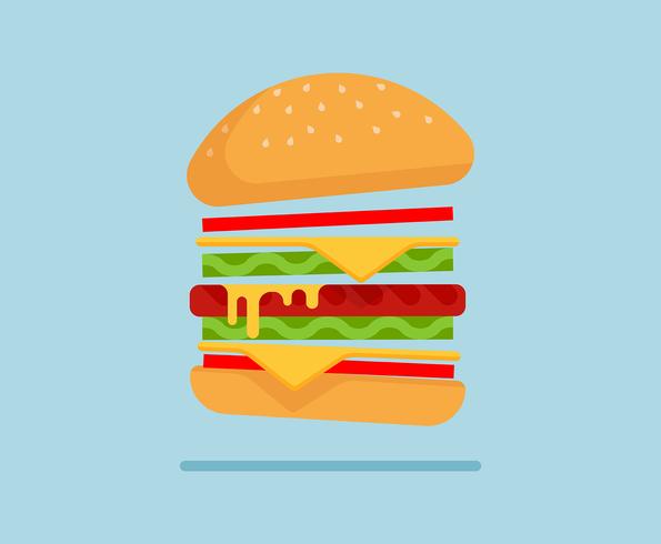 Summer Foods Illustration vector