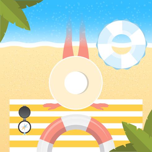 Vector Summertime Illustration