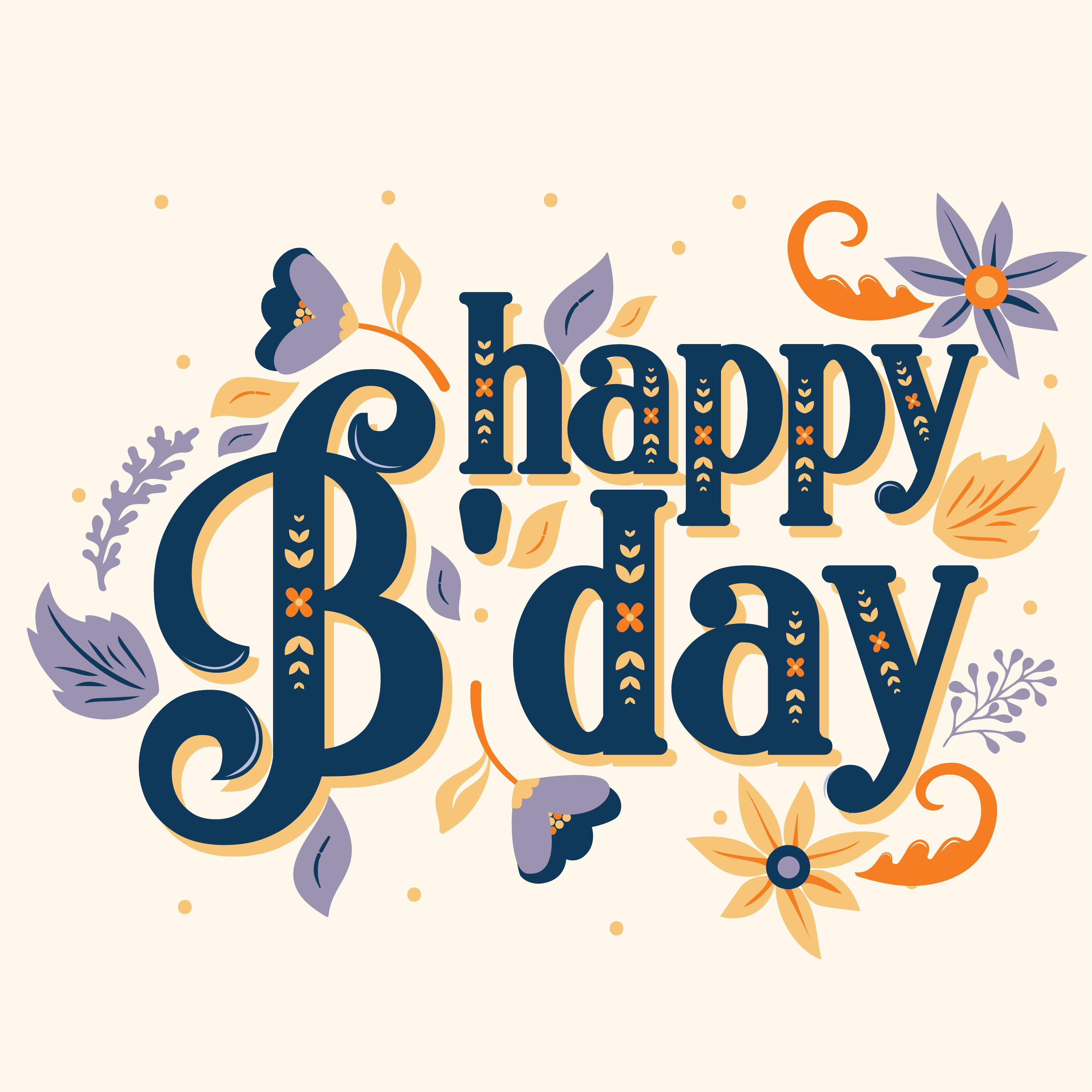 Download Happy Birthday Vector Design - Download Free Vectors, Clipart Graphics & Vector Art