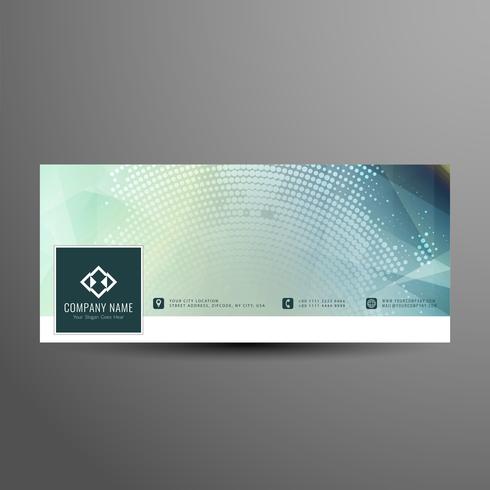 Modern banner design template vector