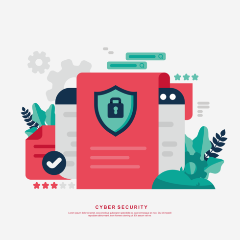 Cyber Security Vector