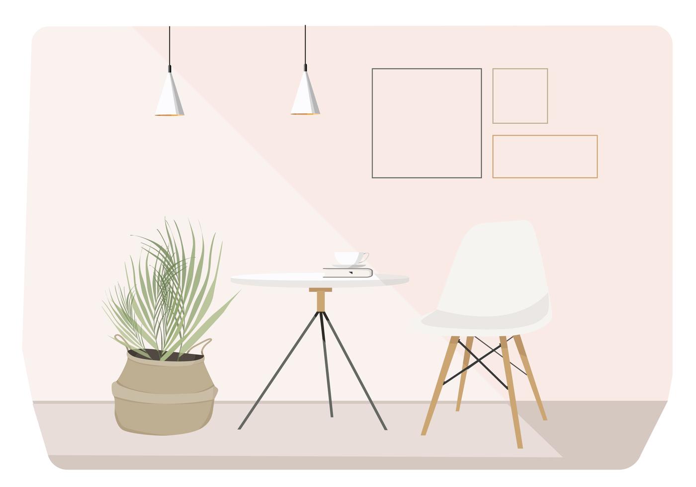Vector Livingroom Illustration - Download Free Vectors, Clipart
