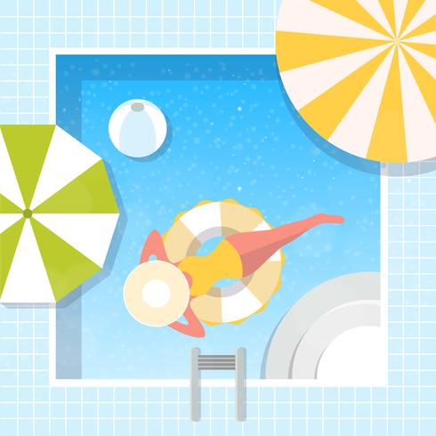 Vector Summertime Illustration 