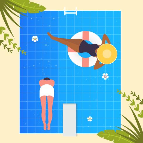 Vector Summertime Illustration