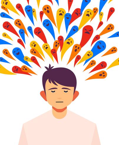 Mental Health Illustration vector