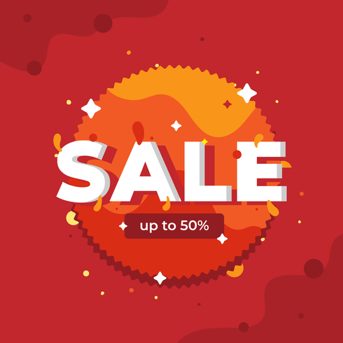 Sale Typography Vector