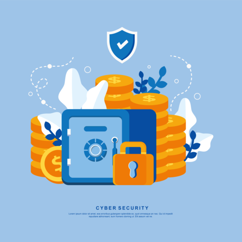 Cyber Security Vector