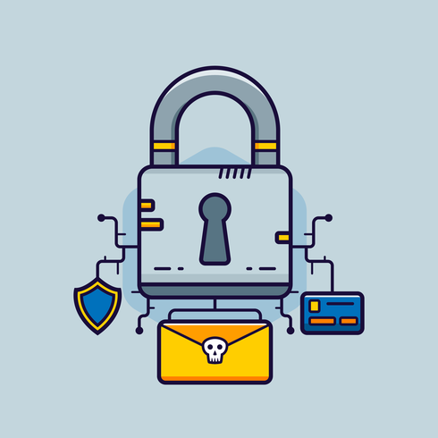 Cyber Security Vector