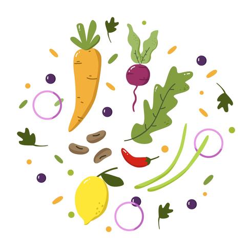 Healthy Food Vector