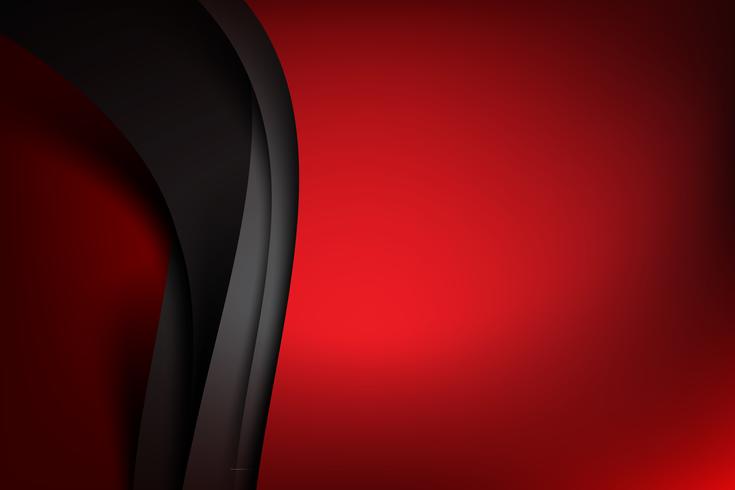 Red Abstract background dark and black layer overlaps 001 vector