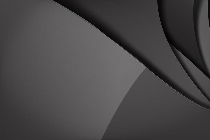 Abstract background dark and black overlaps 009 vector