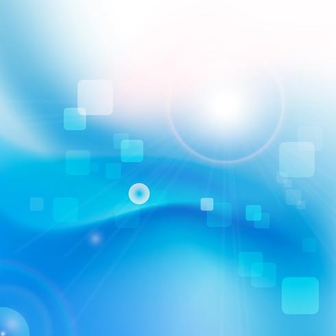 Abstract background smooth blue curve and blend 001 vector