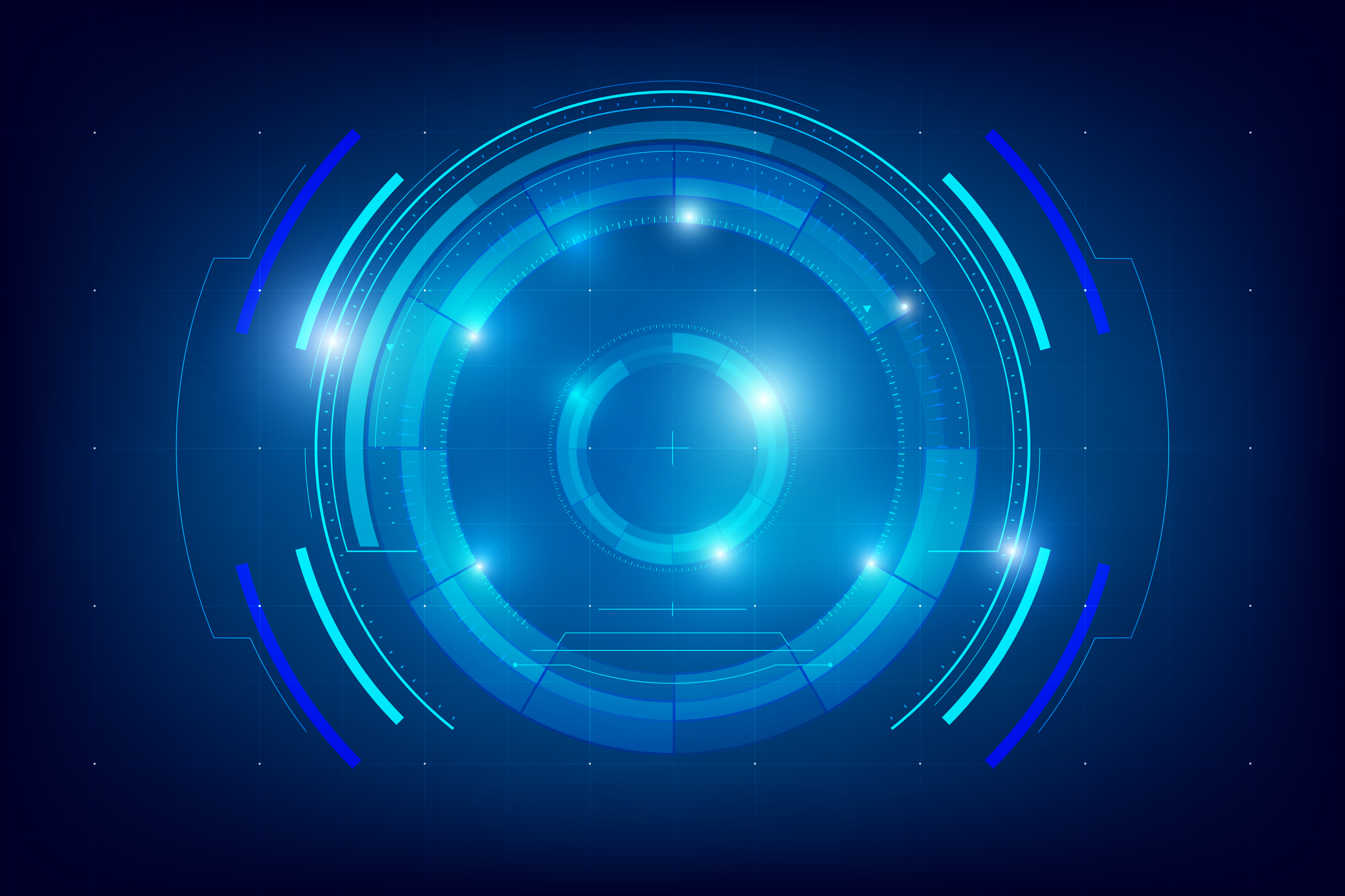 Download Abstract HUD technology background 004 - Download Free Vectors, Clipart Graphics & Vector Art
