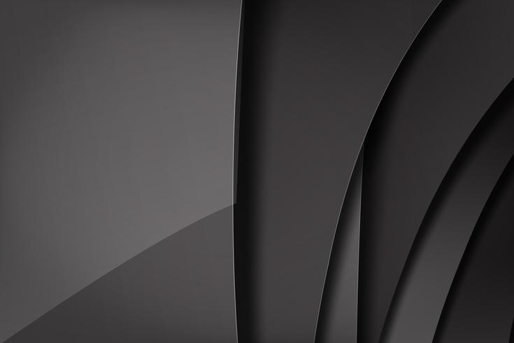 Abstract background dark and black overlaps 010 vector