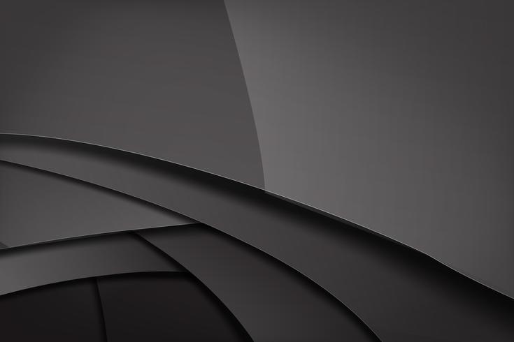 Abstract background dark and black overlaps 011 vector