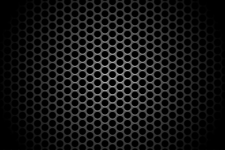 abstract technology circle hole shadow backdrop background concept metallic on hi tech future design vector