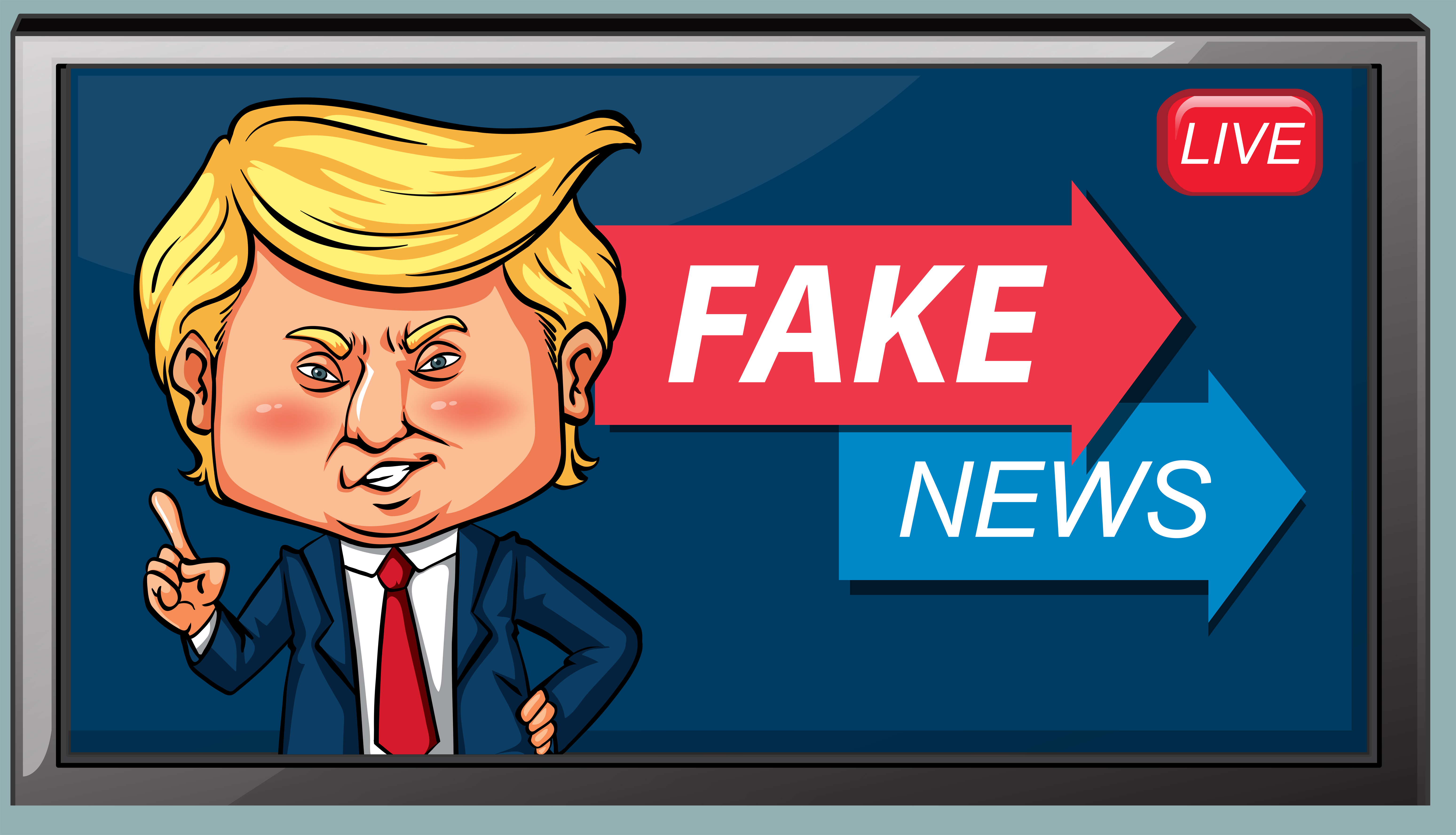 Fake News Wallpaper