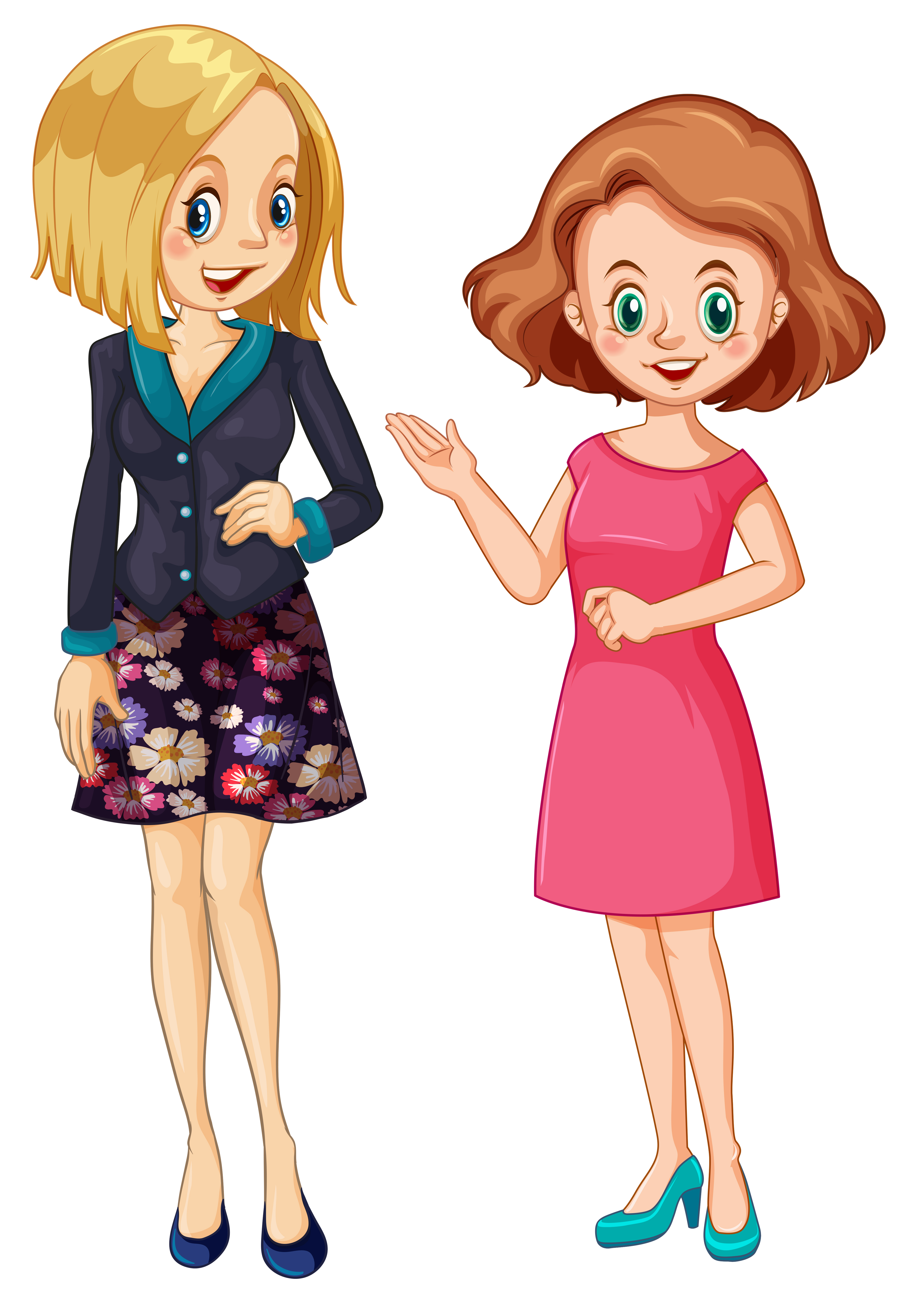 Lady Cartoon Characters