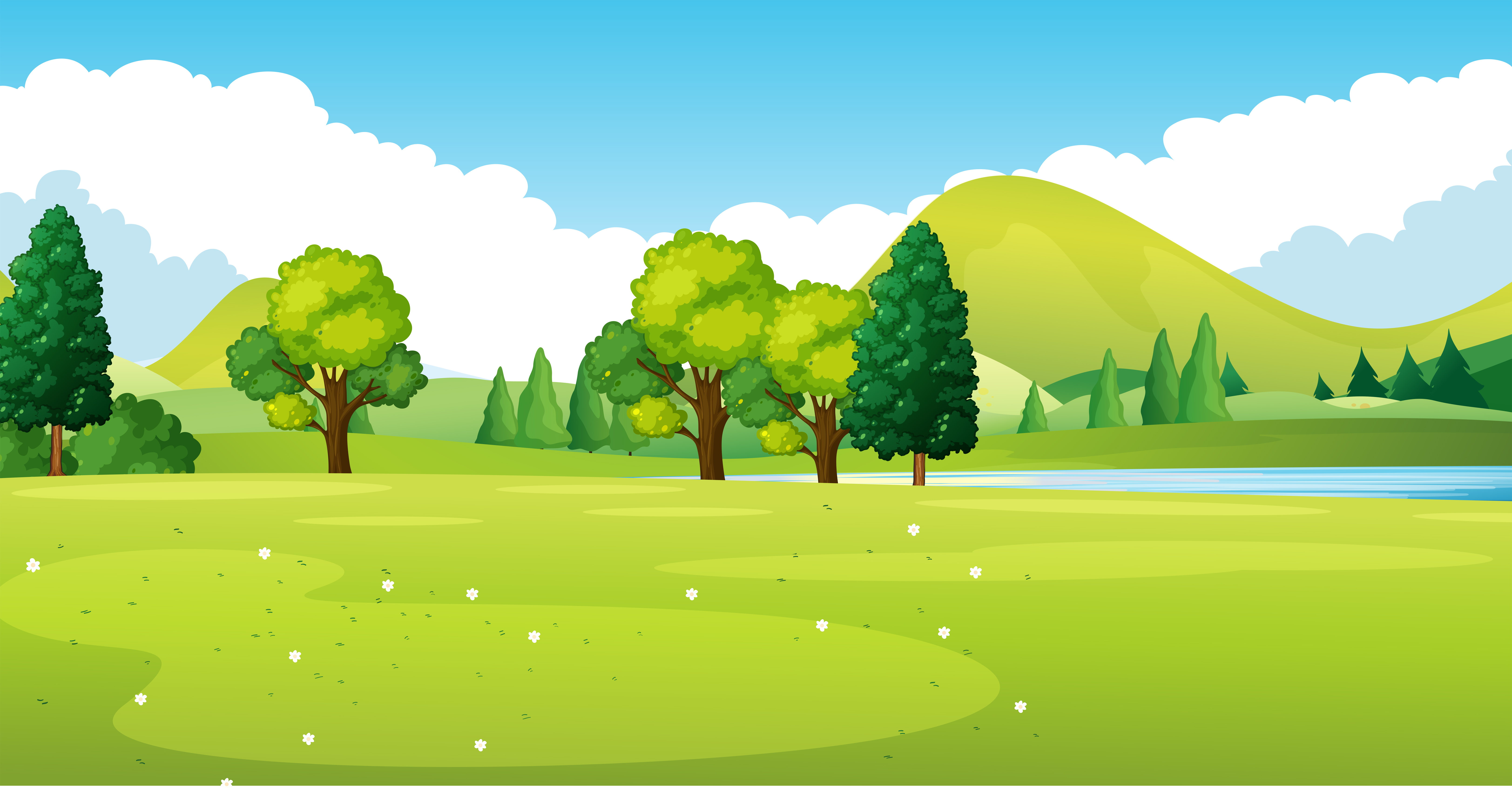 Green Park Vector Art, Icons, and Graphics for Free Download