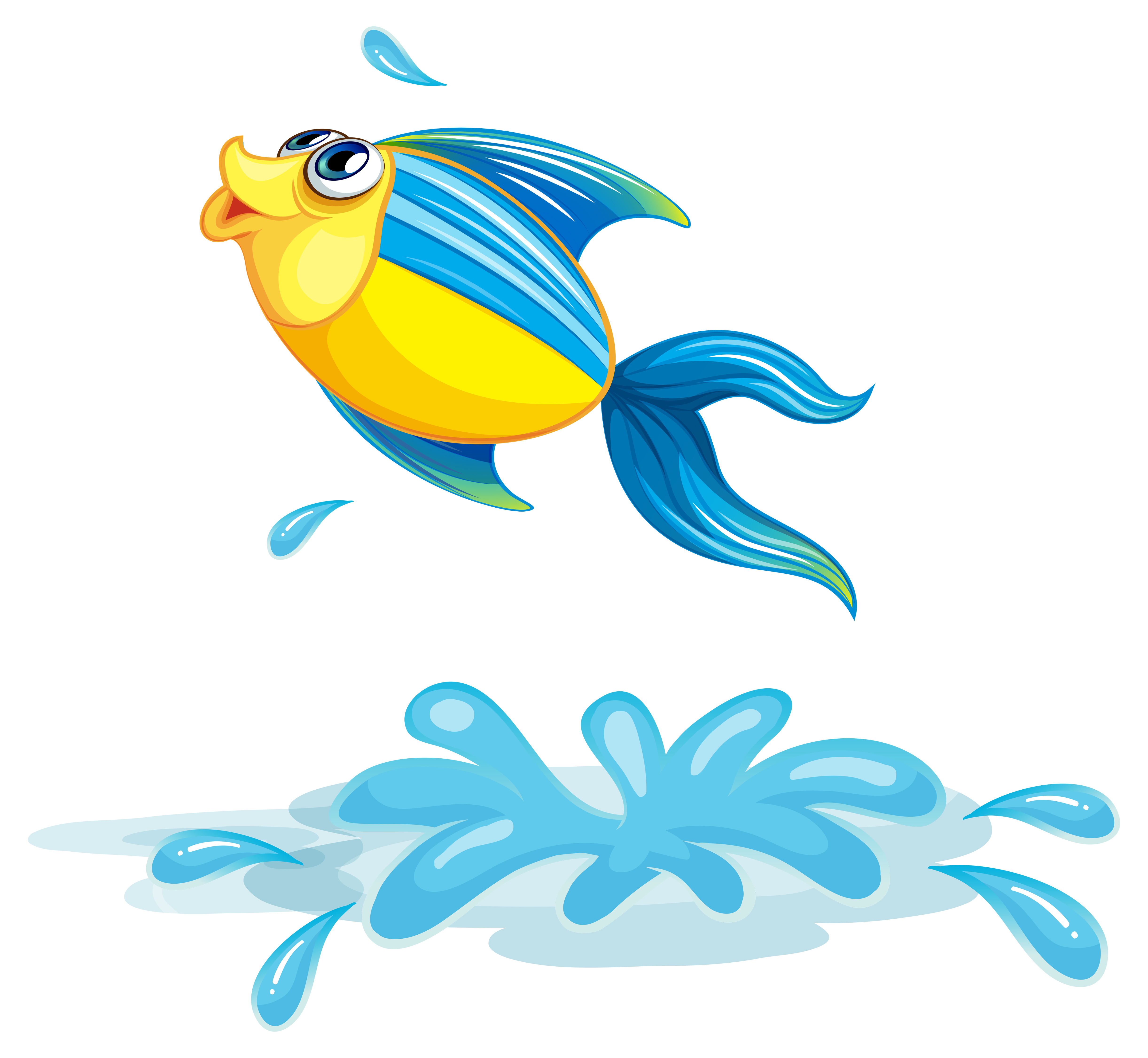 Download A fish at the sea 520797 Vector Art at Vecteezy