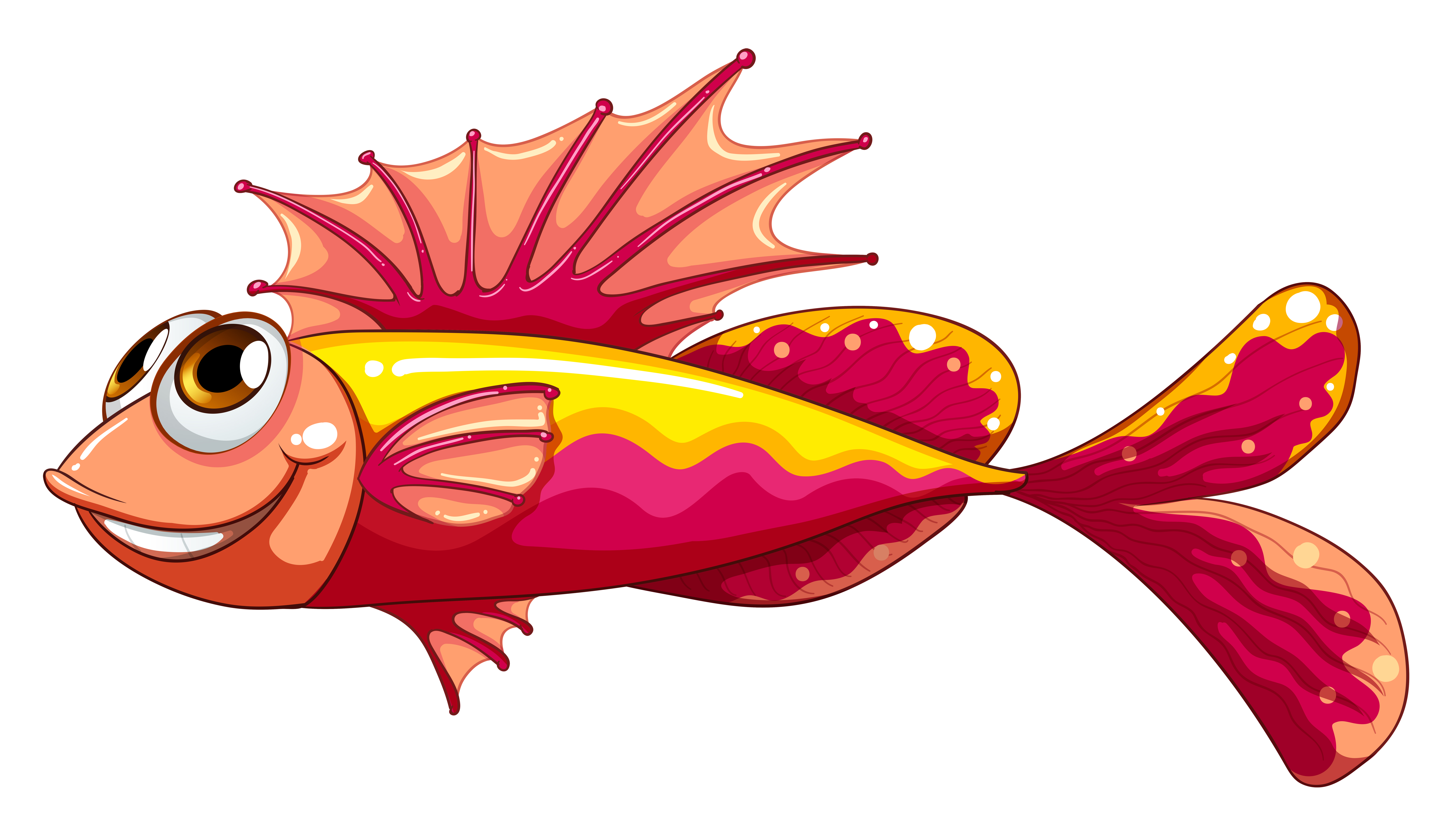 A colorful fish smiling 520843 Download Free Vectors Clipart Graphics & Vector Art