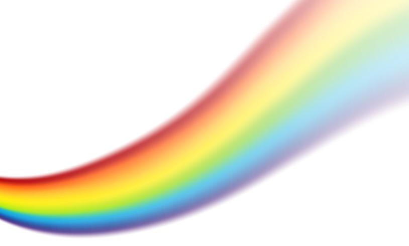 Rainbow swirl vector