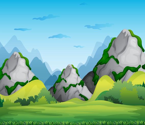 Mountains vector