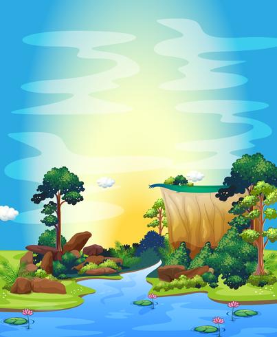 River vector