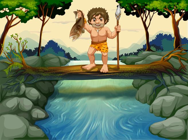 Caveman vector