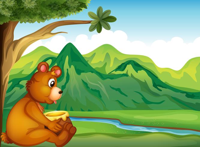 An animal watching the river 522077 Vector Art at Vecteezy An animal watching the river 522077 Vector Art at Vecteezy