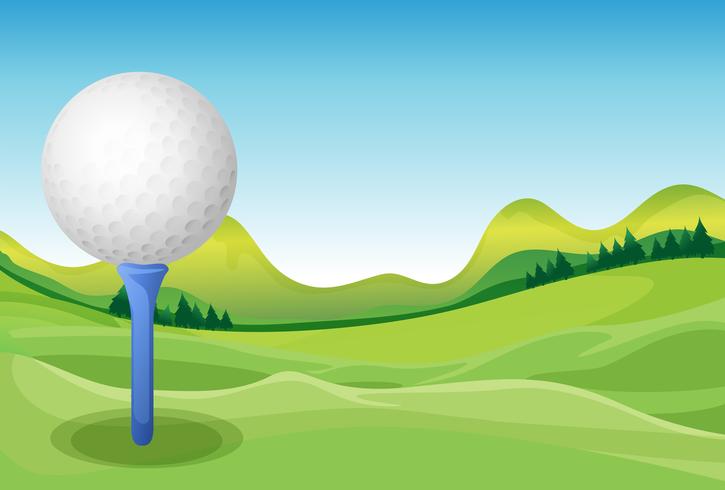 Golf vector