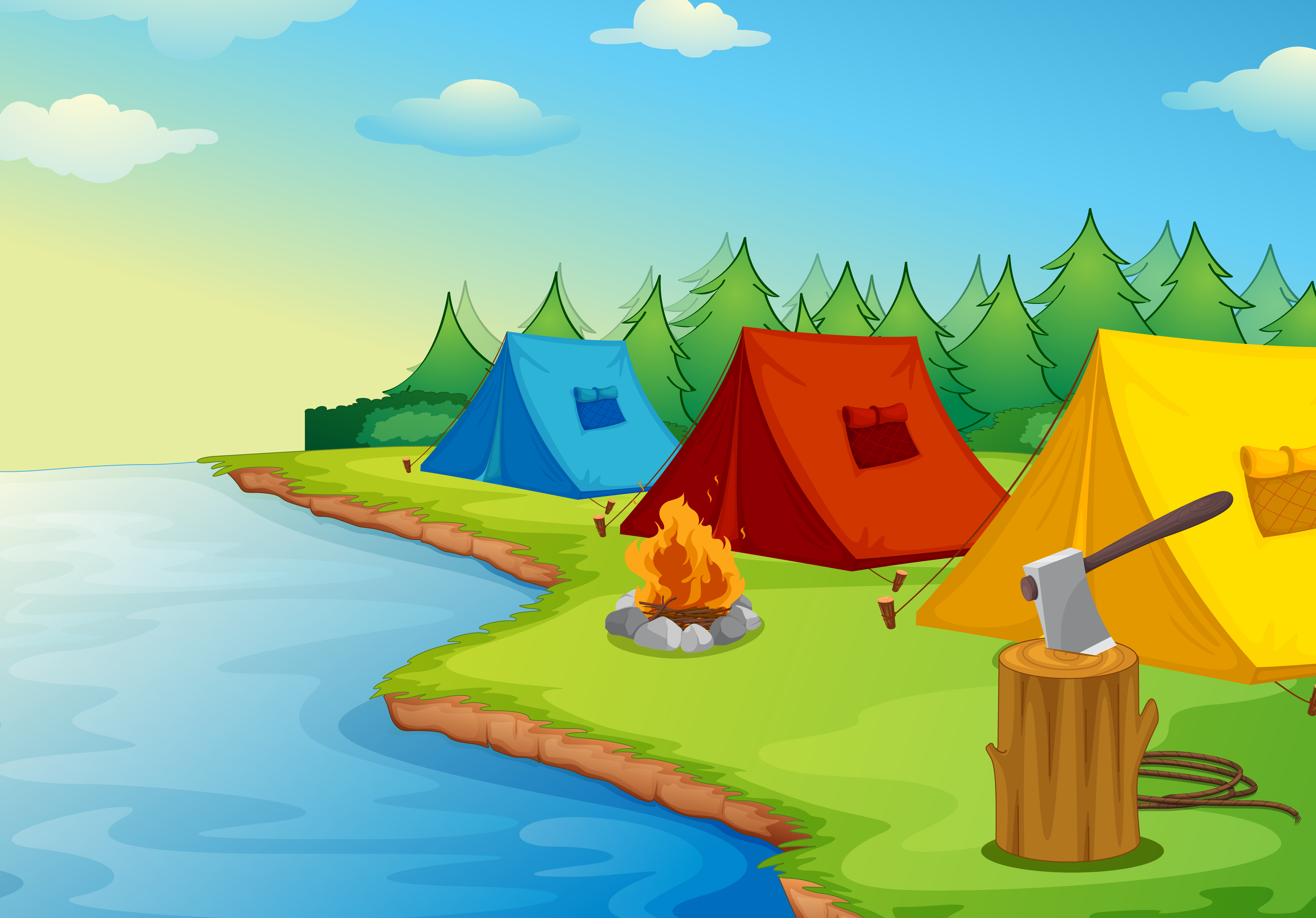 Camping Download Free Vectors Clipart Graphics & Vector Art
