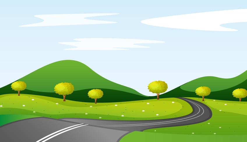 landscape vector