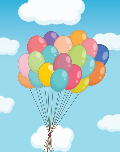 Balloons vector