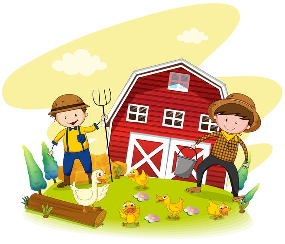 Farmers vector