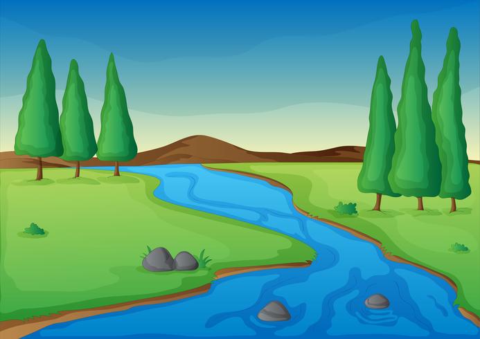 río vector