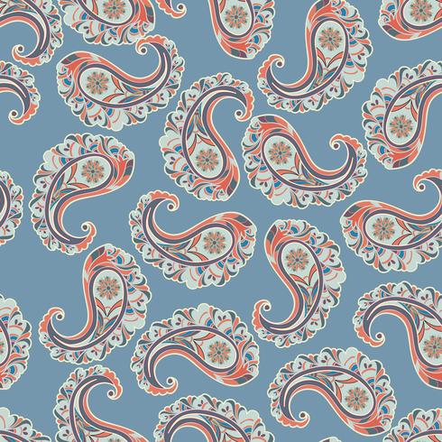 Floral seamless background. Oriental ornament. Flower pattern. vector