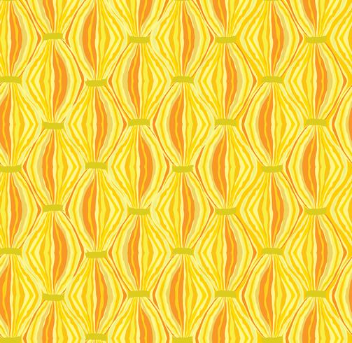 Abstract wavy line tile pattern. Wool fabric geometric ornament vector