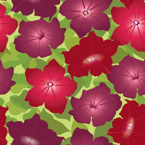 Patrón floral. Flor de fondo sin fisuras. Floreciente jardín ornamental. vector