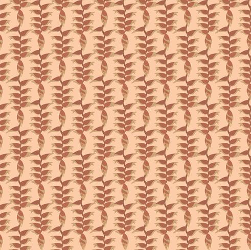 Oriental flower pattern Abstract floral ornament Swirl fabric background vector