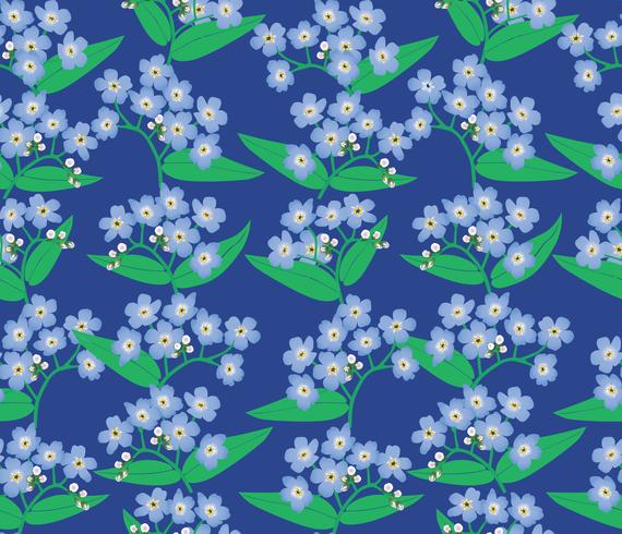 Floral seamless pattern. Flower background. vector