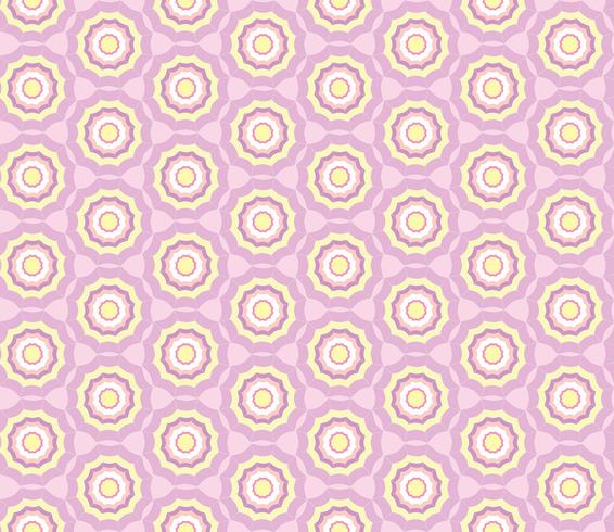 Geometric seamless pattern. Abstract ornament Swirl fabric background vector