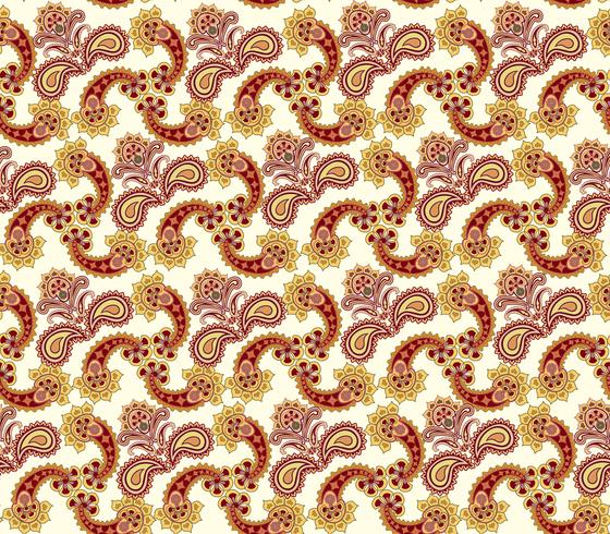 Patrón floral sin fisuras Textura oriental. Adorno de flor vector