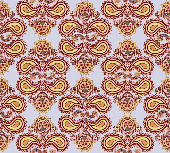 Patrón floral sin fisuras Textura oriental. Adorno de flor vector