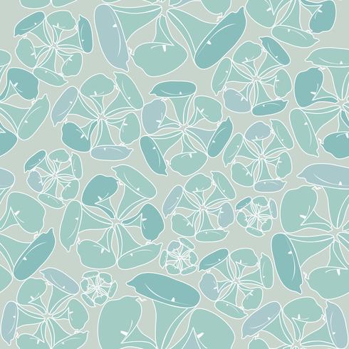 Floral seamless pattern. Flower background. vector