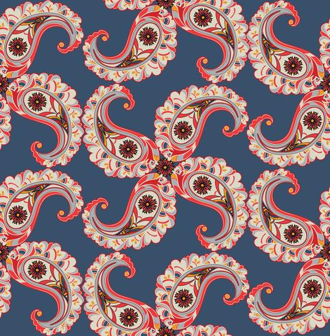 Floral seamless background. Oriental ornament. Flower pattern. vector